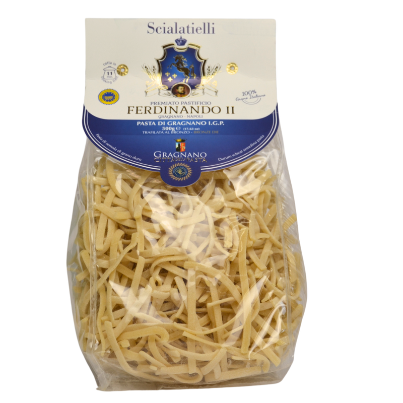 Scialatielli del premiato pastificio Ferdinando II di Gragnano IGP