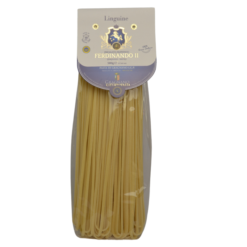 Linguine del premiato pastificio Ferdinando II di Gragnano IGP