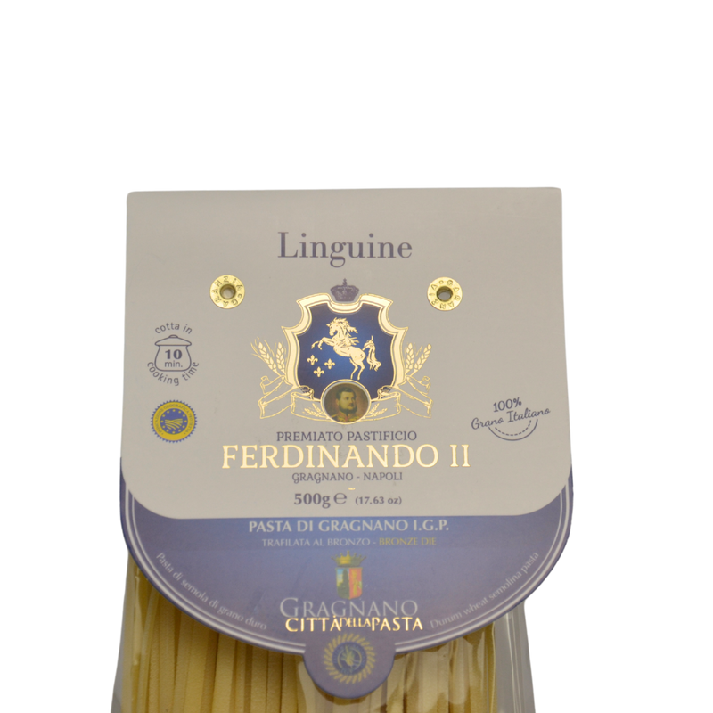 Linguine del premiato pastificio Ferdinando II di Gragnano IGP