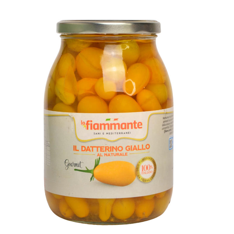 Datterino giallo intero al naturale